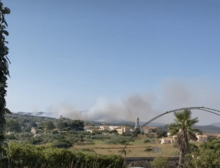 Πυρκαγιά στα Κύθηρα – Νέο μήνυμα από το 112