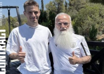 Στον ΠΑΟΚ μέχρι το 2029 ο Κωνσταντέλιας