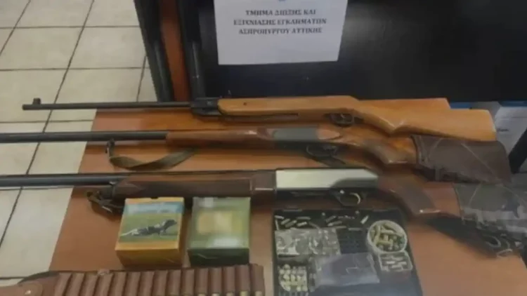Επιχείρηση της ΕΛ.ΑΣ στον Ασπρόπυργο: Κατασχέθηκαν όπλα και εντοπίστηκαν ρευματοκλοπές – BINTEO