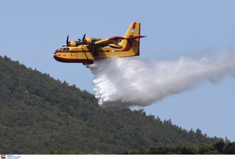 Ηλεία: Φωτιά στην περιοχή Πηγάδι – Επιχειρούν εναέρια μέσα