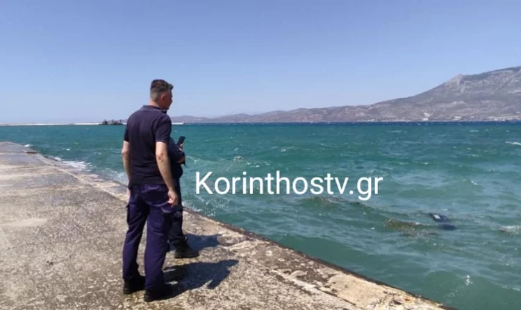 Κόρινθος: Αυτοκίνητο κατέληξε στη θάλασσα – Νεκρός ο οδηγός, τραυματίστηκε αστυνομικός