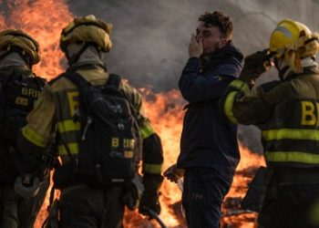 Τρίτος νεκρός στις πυρκαγιές στην Ισπανία
