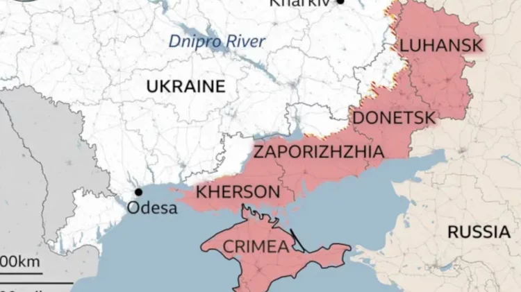 BBC: Οι περιοχές της Ουκρανίας που θέλει ο Πούτιν και ποιες παραχωρήσεις προτίθεται να κάνει