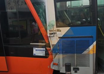 Σύγκρουση λεωφορείου με Τραμ στον Πειραία – Αναφορές για ελαφρά τραυματίες