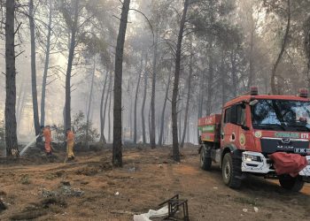 Αττάλεια: Εκκενώσεις ξενοδοχείων και μάχη με τις φλόγες