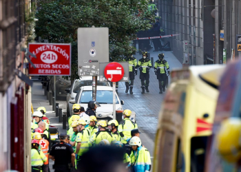 Ισπανία: Κατάρρευση κτιρίου στο κέντρο της Μαδρίτης – Τρεις τραυματίες