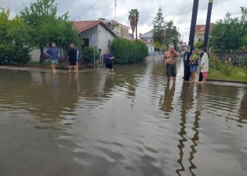 Μεσολόγγι: Προκάλεσε προβλήματα η έντονη βροχόπτωση – ΕΙΚΟΝΕΣ