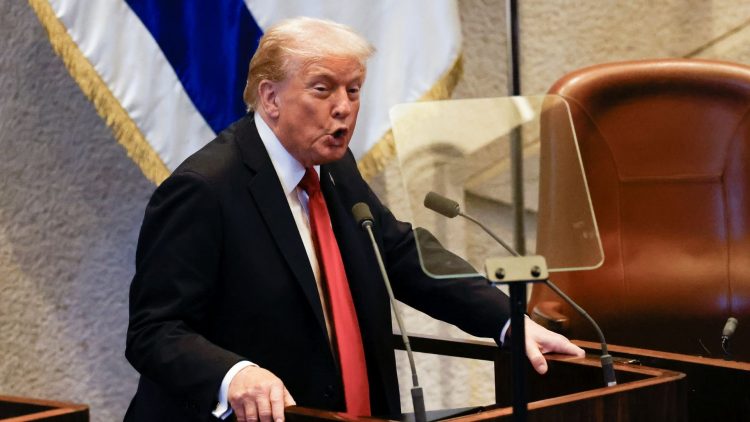 Η ομιλία του Τραμπ στη Βουλή του Ισραήλ -«Ο ήλιος ανέτειλε σε γη ειρήνης»