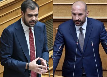 Κόντρα Μαρινάκη-Τζανακόπουλου στη Βουλή για τη χρεοκοπία και τα μνημόνια