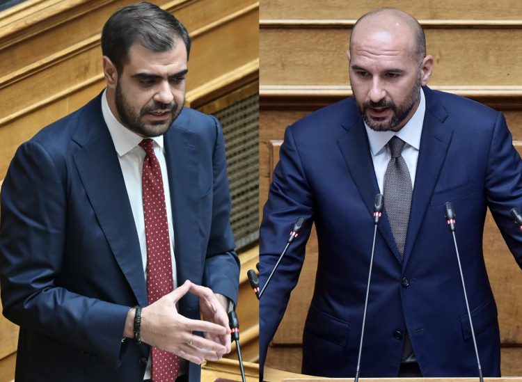 Κόντρα Μαρινάκη-Τζανακόπουλου στη Βουλή για τη χρεοκοπία και τα μνημόνια