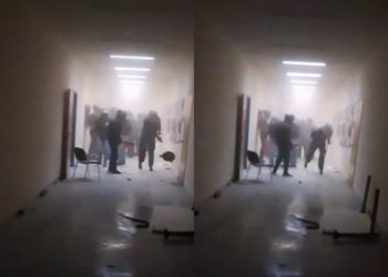 Επεισόδια στο Πολυτεχνείο – Ξυλοδαρμοί και ζημιές μέσα στο κτίριο – ΒΙΝΤΕΟ