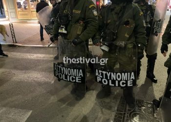Θεσσαλονίκη: 4 προσαγωγές και δύο συλλήψεις λίγο πριν από την πορεία για το Πολυτεχνείο