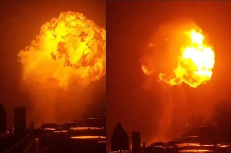 Έκρηξη σε αυτοκινητόδρομο Ιταλίας: Φορτηγό με αέριο τυλίχθηκε στις φλόγες – BINTEO