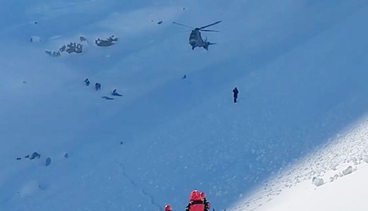 Βαρδούσια Όρη: Καρέ καρέ η δραματική ανάσυρση των τεσσάρων ορειβατών