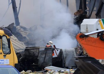 Τραγωδία στα Τρίκαλα: Βίντεο ντοκουμέντο δείχνει τη στιγμή της έκρηξης στο εργοστάσιο «Βιολάντα»