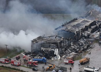 Τρίκαλα: Το 3D γράφημα της Πυροσβεστικής για την έκρηξη στο εργοστάσιο «Βιολάντα»