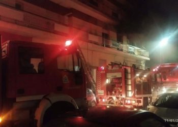 Σέρρες: Καταστράφηκε ολοσχερώς διαμέρισμα από φωτιά