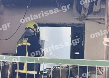 Τραγωδία στη Λάρισα: Νεκρή γυναίκα μετά από πυρκαγιά στο σπίτι της