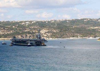 Έφτασε στη βάση της Σούδας το αμερικανικό αεροπλανοφόρο Gerald Ford – ΕΙΚΟΝΕΣ