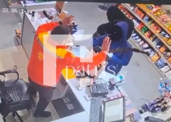 Ηράκλειο: Φωτογραφία ντοκουμέντο από τη ληστεία σε βενζινάδικο