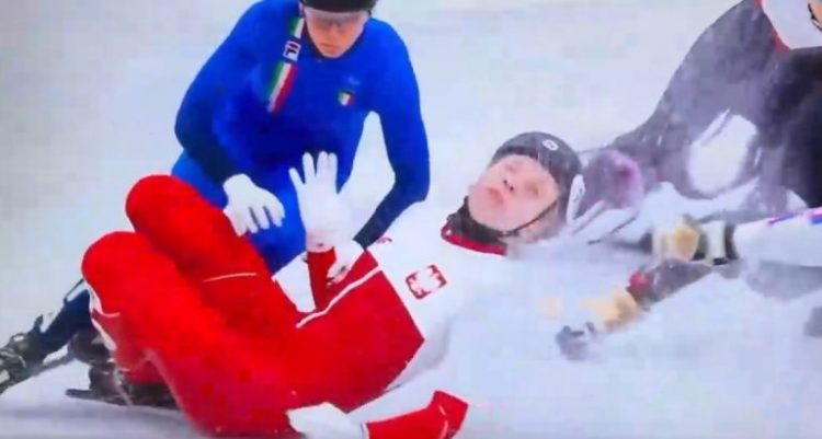 Χειμερινοί Ολυμπιακοί Αγώνες: Αθλήτρια παραλίγο να χάσει το μάτι της από τη λεπίδα πατινιού αντιπάλου