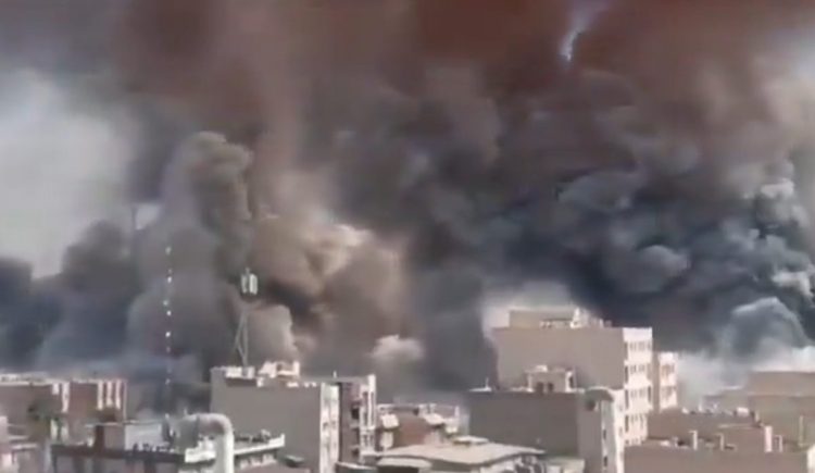 Το Ισραήλ πραγματοποίησε επίθεση σε συγκρότημα όπου στεγάζονται τα ιρανικά αρχηγεία – Έριξε 250 βόμβες από 100 αεροσκάφη