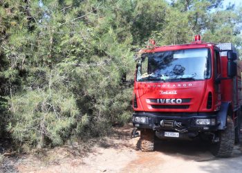 Πυρκαγιά σε δασική έκταση στο Ζευγολατιό Κορινθίας