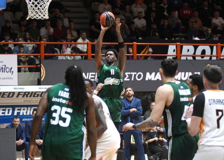 Greek Basketball League: Άνετη νίκη του Παναθηναϊκού στην Πάτρα – Επικράτησε 97-63 του Προμηθέα